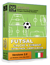 3DBoxSoftware Futsal CalcioaCinque ExtraPackCampiCalcio Italiano v2 200px