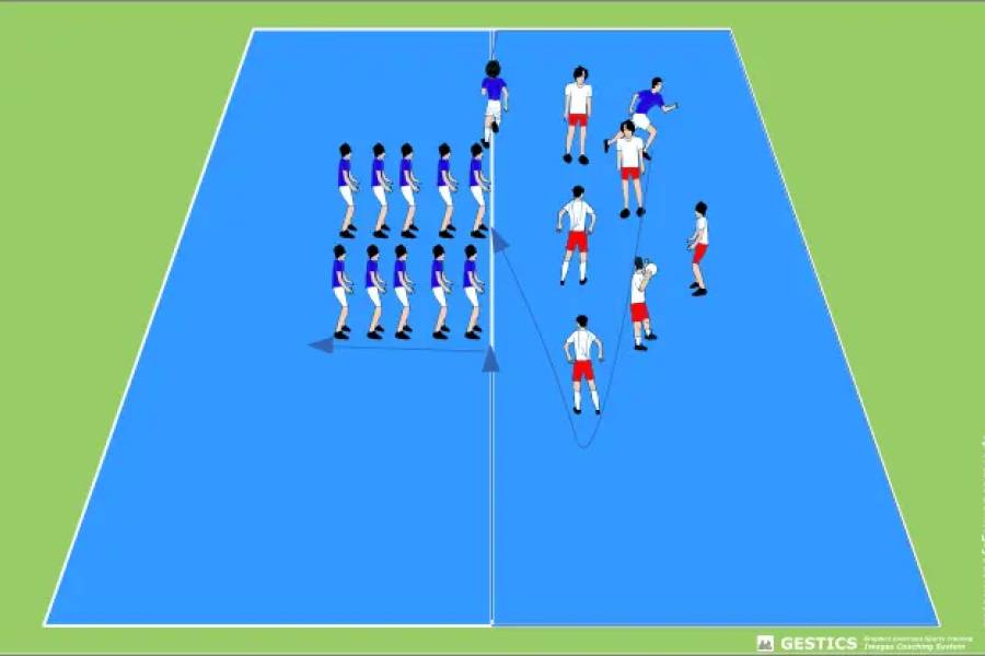 MOVEMENT AND SPORTS GAME FOR KIDS - No. 0023 - I run, you dodge the ball